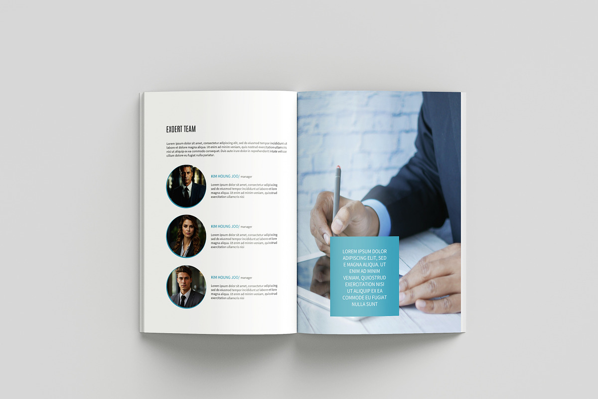 Business Brochure Template, a Brochure Template by Template Shop (Photo 5 of 8)