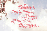 Fresh History - Hand Lettered Script, a Script Font by Bale Type (Thumbnail 6 of 10)