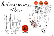 Hot summer vibes, a Person Illustration by Olillia (Thumbnail 4 of 9)