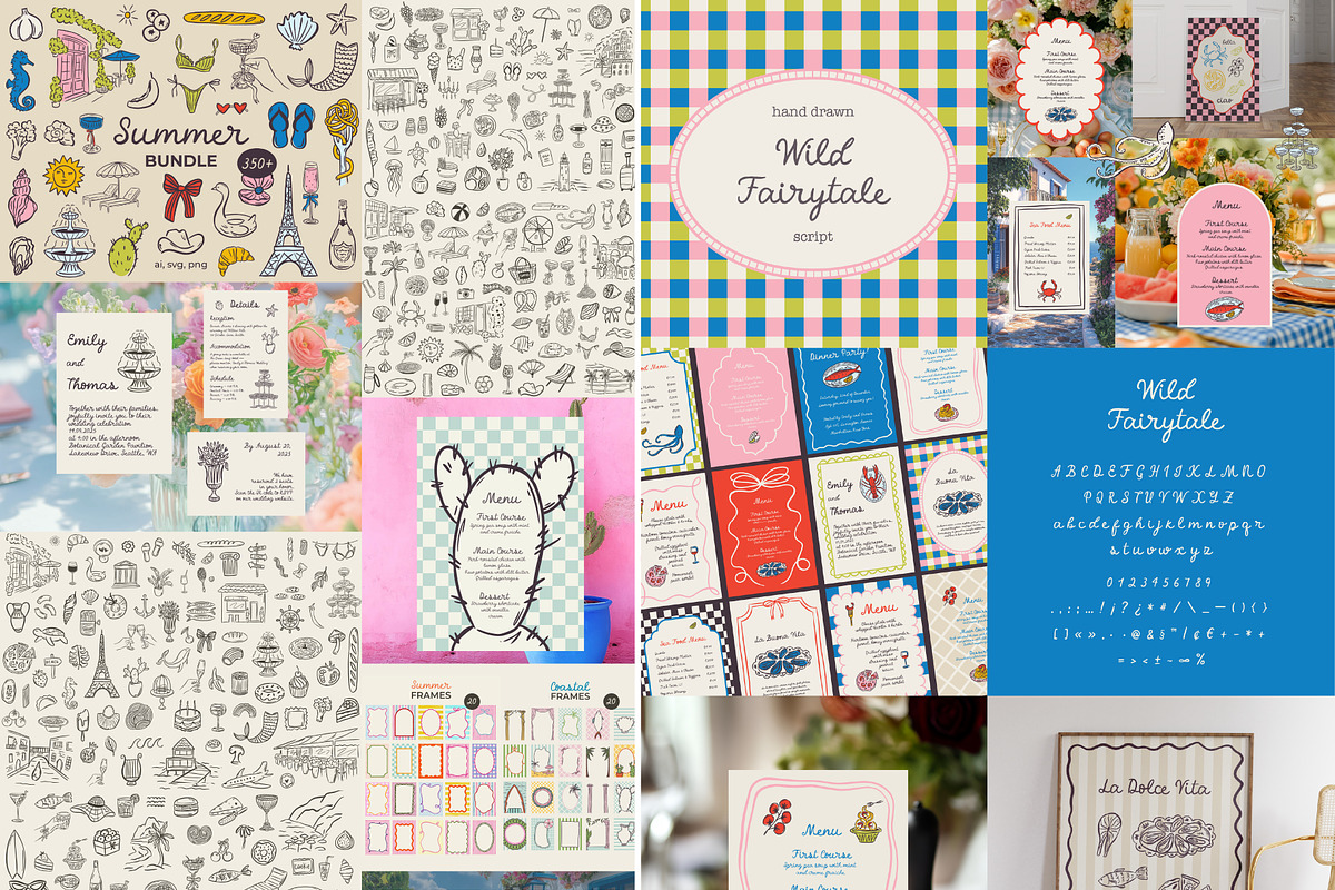 12 in 1 Ultimate Whimsical Bundle, an Object Graphic by AnnArt (Photo 7 of 10)