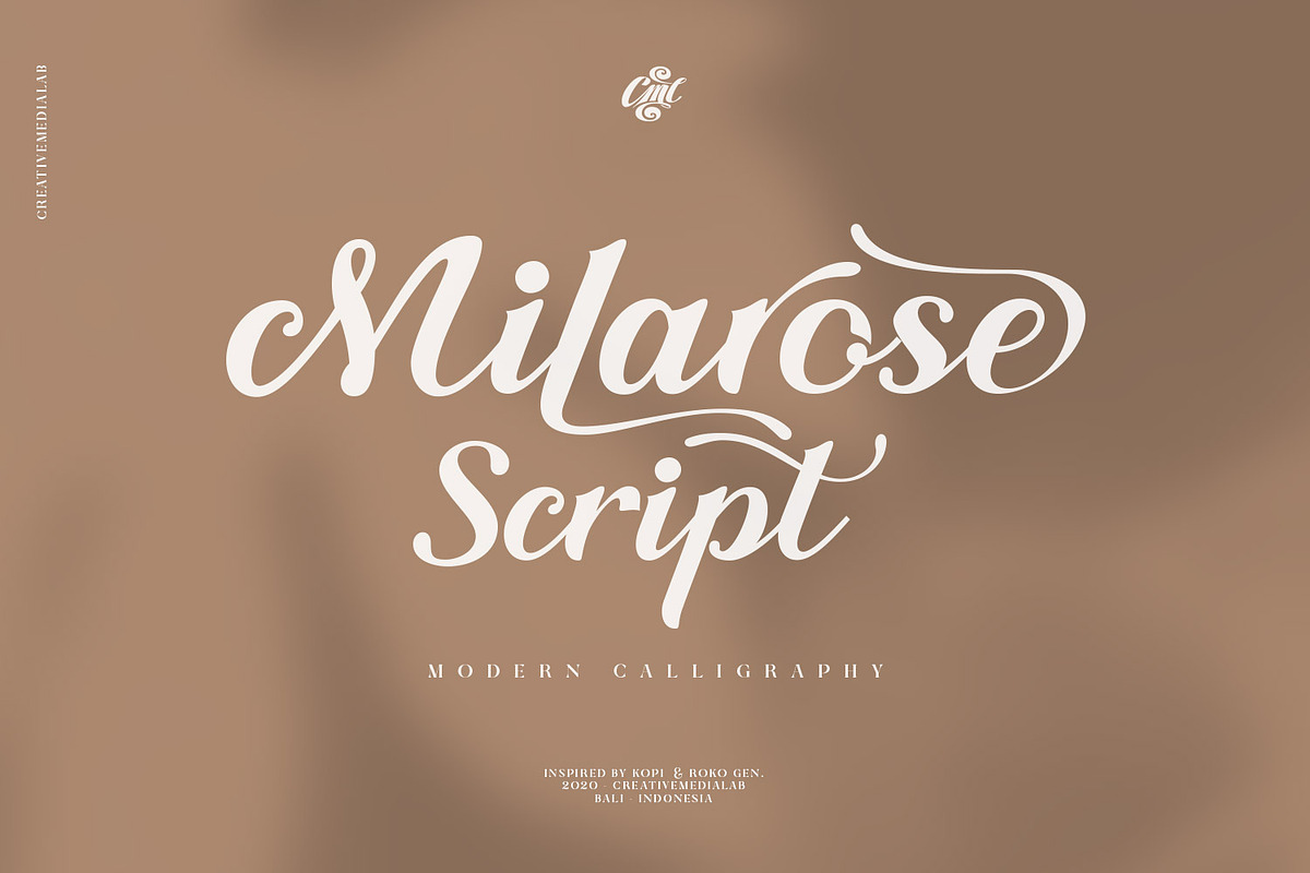 Milarose Script - Romantic Font
