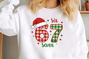 67 Funny Christmas Six Seven Checker, an Illustration by Craft Nest (Thumbnail 3 of 5)