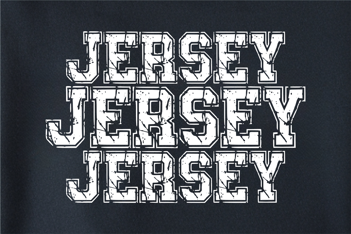 College Grunge –Varsity Display Font, a Slab Serif Font by KiddoGlyphs Studio (Photo 2 of 5)