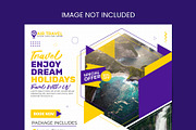 Travel Agency Social Media Post, a Marketing Template by Photoshop Action (Thumbnail 5 of 18)