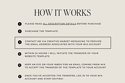 Website Template for Services, a Wix Template by Ton Rêve Design Studio (Thumbnail 7 of 7)