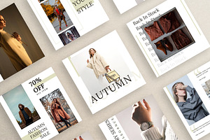 AUTUMN Premium Instagram Template