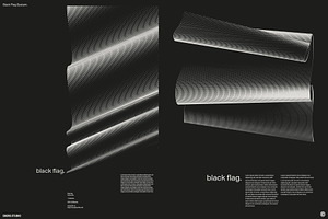 Black Flag Vector Pack