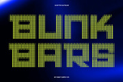 CS Bytex Slitscan, a Sans Serif Font by Craft Supply Co. (Thumbnail 2 of 8)
