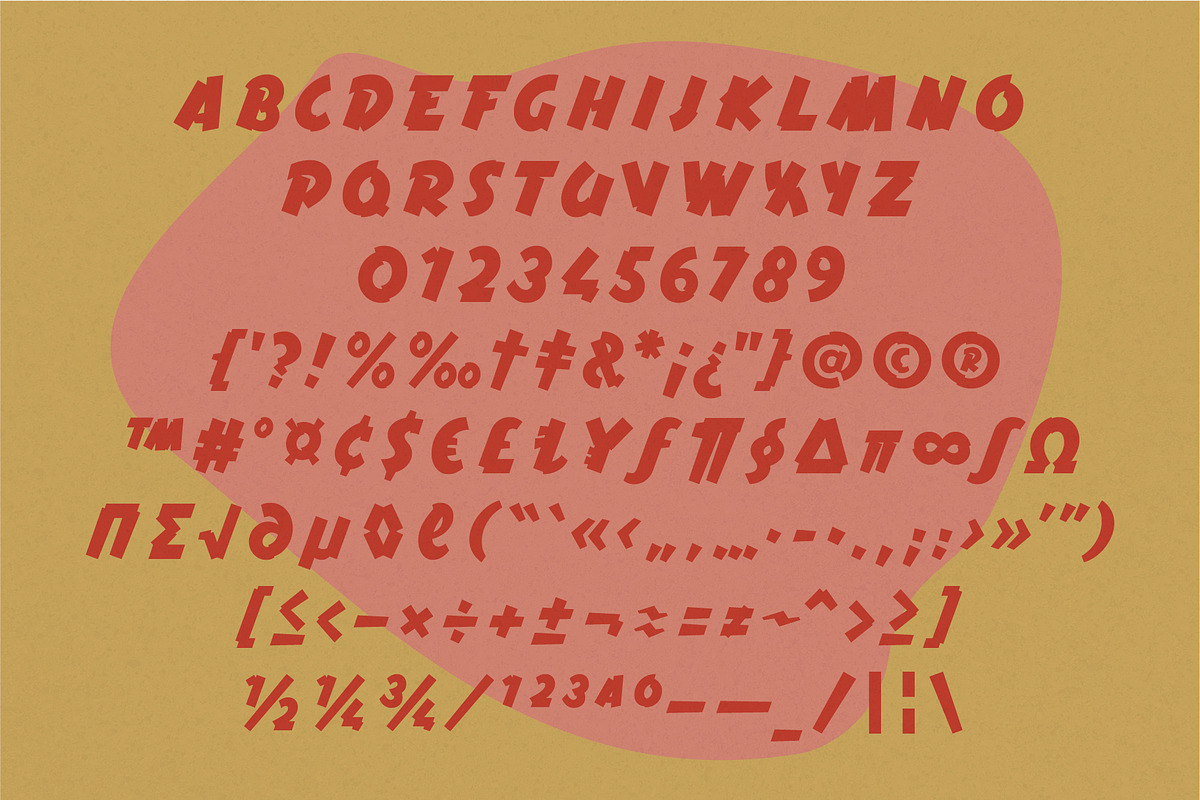 Terrazzo Mono Display Font, a Font by Didem Ogmen (Photo 9 of 10)
