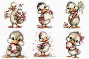 Whimsical Easter Duck Clipart Bundle, an Illustration by Craft Nest (Thumbnail 3 of 11)