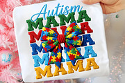 Faux Yarn Autism Awareness PNG, an Illustration by CreationArt (Thumbnail 5 of 8)