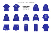 7 Streetwear Essentials Mockup Kit, an Apparel Mockup by Irhasalfahad (Thumbnail 1 of 11)