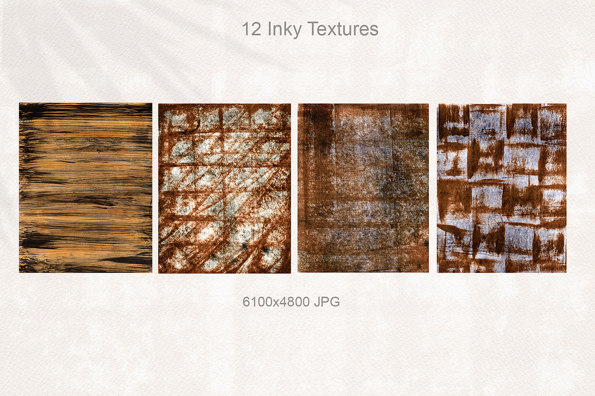 12 Inky Abstract Texture, a Texture Graphic by Sweet Fig (Photo 4 of 9)