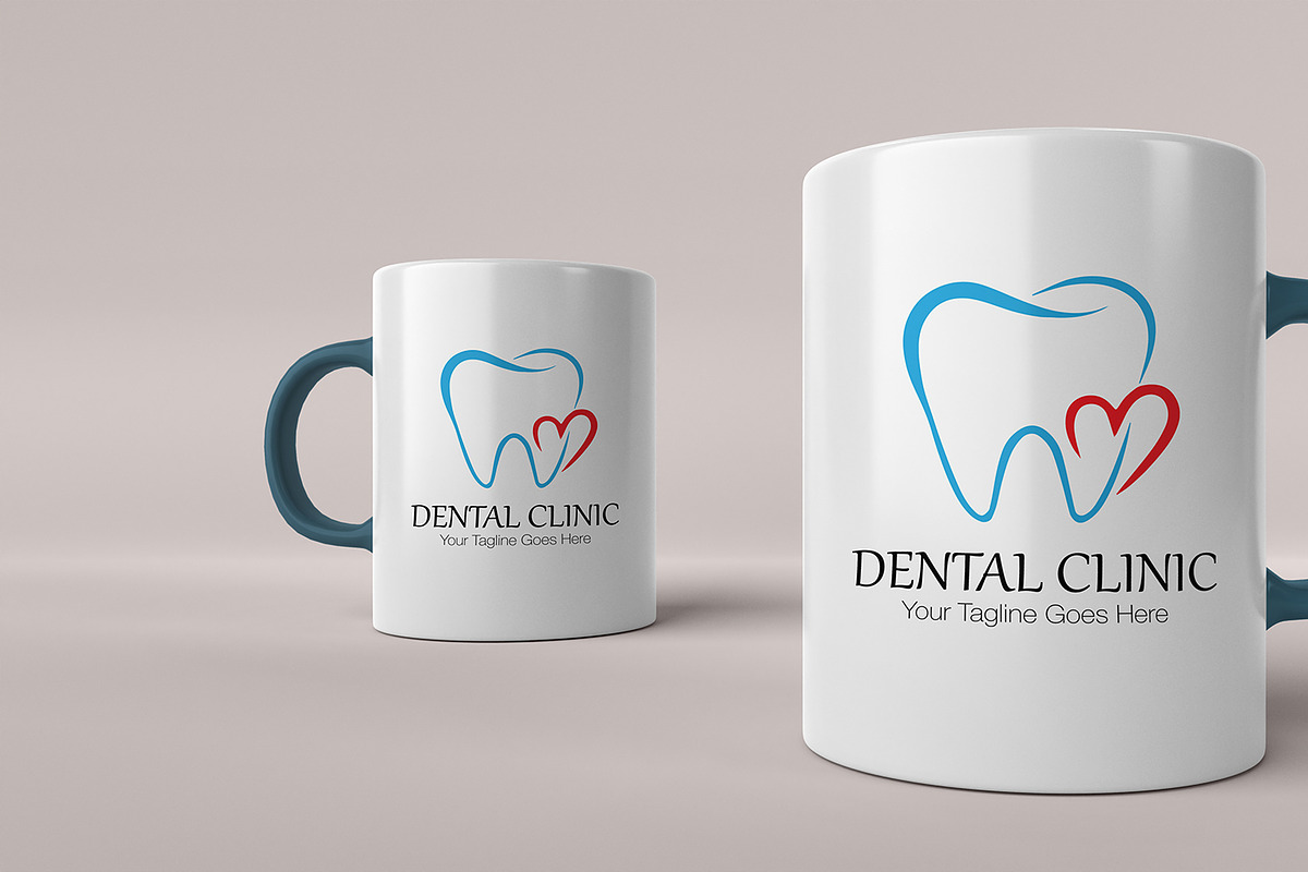 Dentist Logo Design Template, a Branding & Logo Template by YUDesignStore (Photo 3 of 6)
