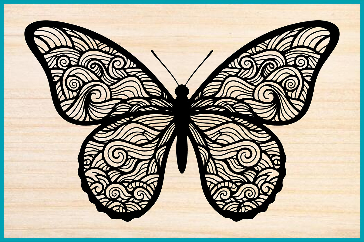50 Butterfly Silhouette Vector, an Illustration by Gaye Art (Photo 2 of 4)