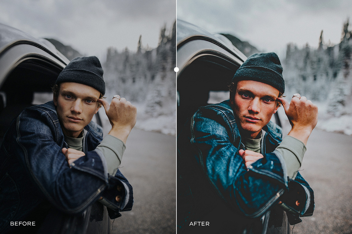 Portrait Lightroom Presets, an Action Add-On by Lavinsky Art Store (Photo 8 of 11)