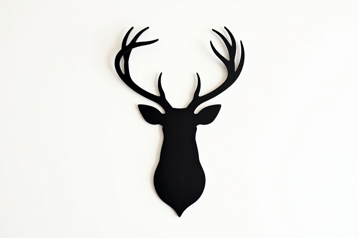 Deer Head Silhouette Vector Bundle,, an Illustration by Amazin_art (Photo 13 of 19)