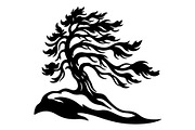Windblown Tree Silhouette, an Object Graphic by Gfx_Store (Thumbnail 9 of 16)