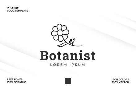Botany Logo Template