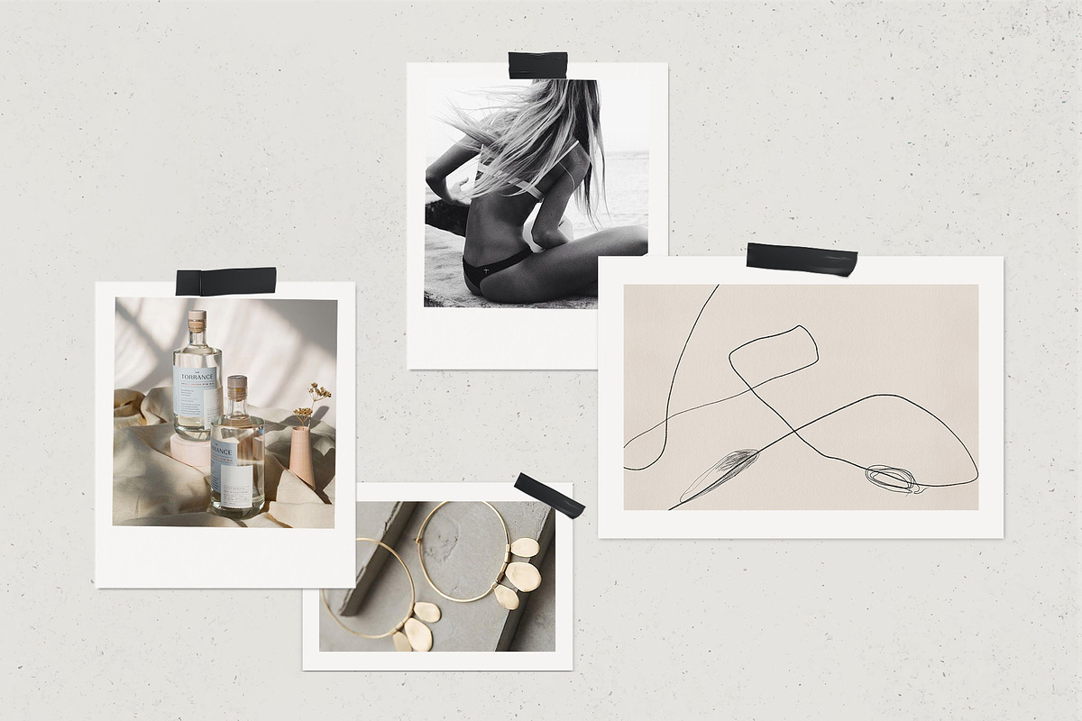 Moodboard Mockup Simple, a Product Mockup by Simple có (Photo 4 of 5)