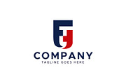 Ft letter minimal logo design, a Branding & Logo Template by Amadul11 (Thumbnail 1 of 4)