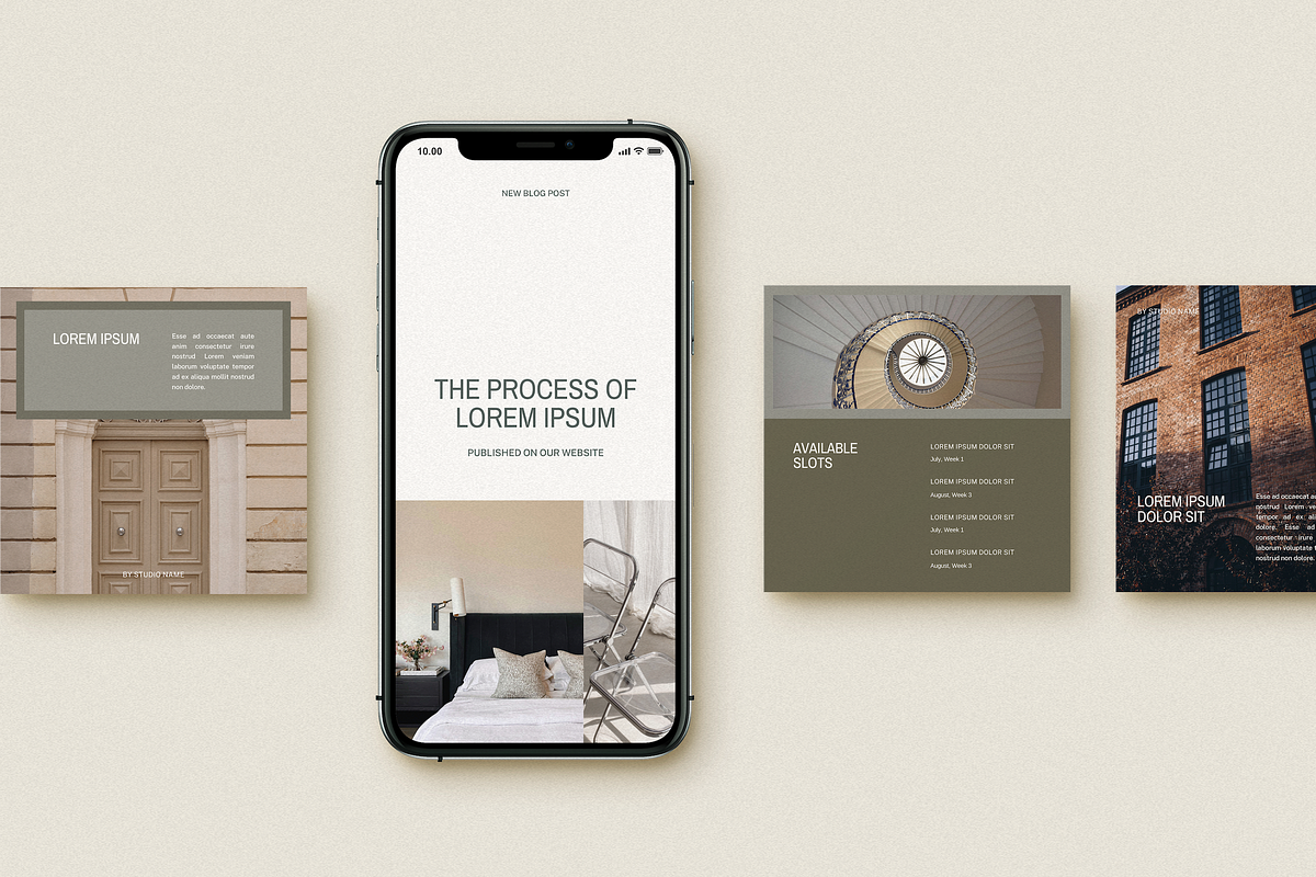 Refined Social Media Templates, a Social Media Template by Brand & Bloom (Photo 6 of 9)