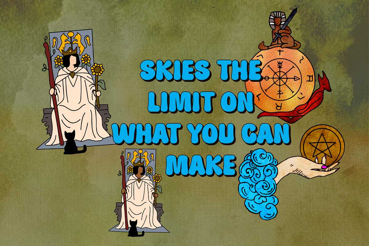 Vectorized Tarot Procreate Brushset, a Brush Add-On by Jakayla Digital Co (Photo 6 of 8)