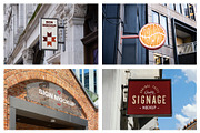 Signage Mockups vol.6 - Sign Mockups, a Mockup by MockupForest (Thumbnail 7 of 8)