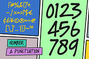 Grain Comic, a Handwritten Font by Yktypstd (Thumbnail 3 of 5)