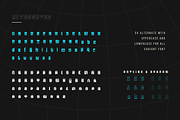 Abodin | Futuristic Font, a Font by twinstd (Thumbnail 10 of 13)