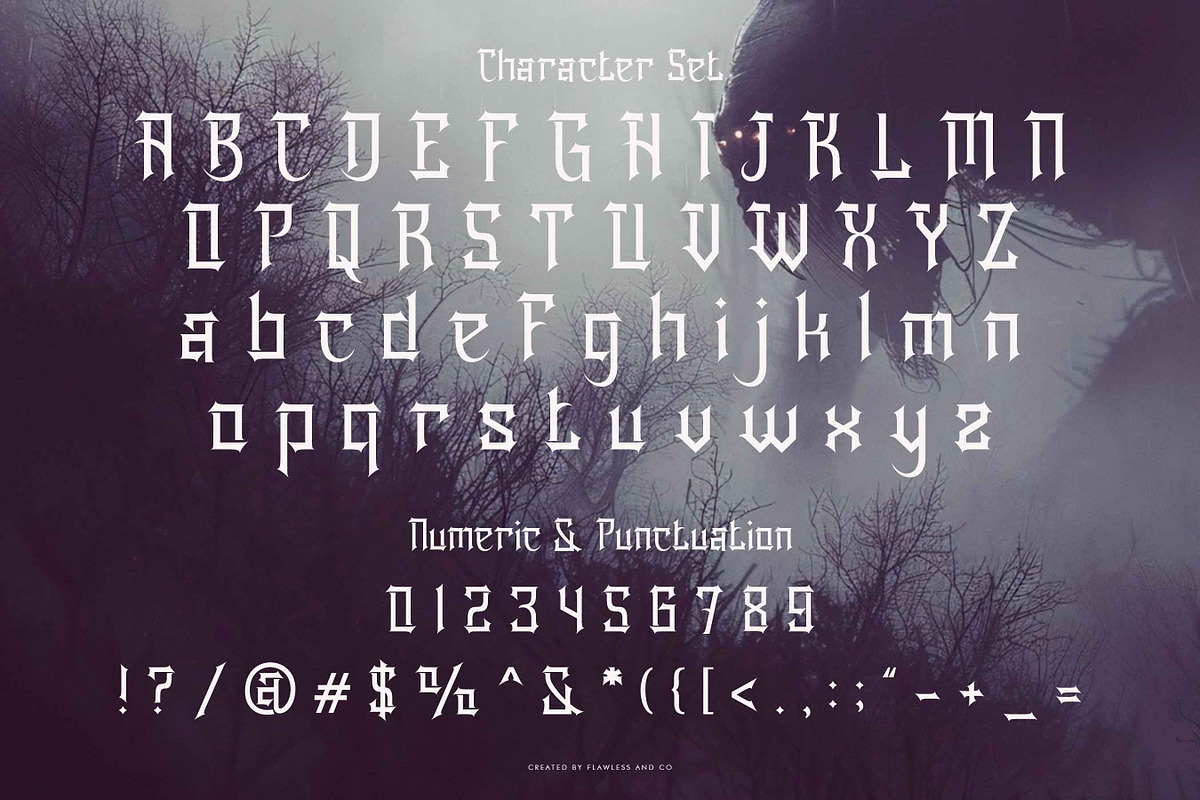 Rexar - Horror Font, a Font by Flawless And Co (Photo 9 of 10)