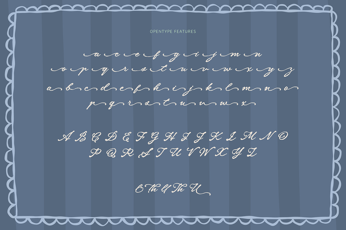 Achilleus Whimsical Script, a Script Font by Namara Creative Studio (Photo 6 of 11)