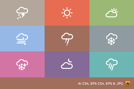Weather Icons, an Icon by Ember Studio