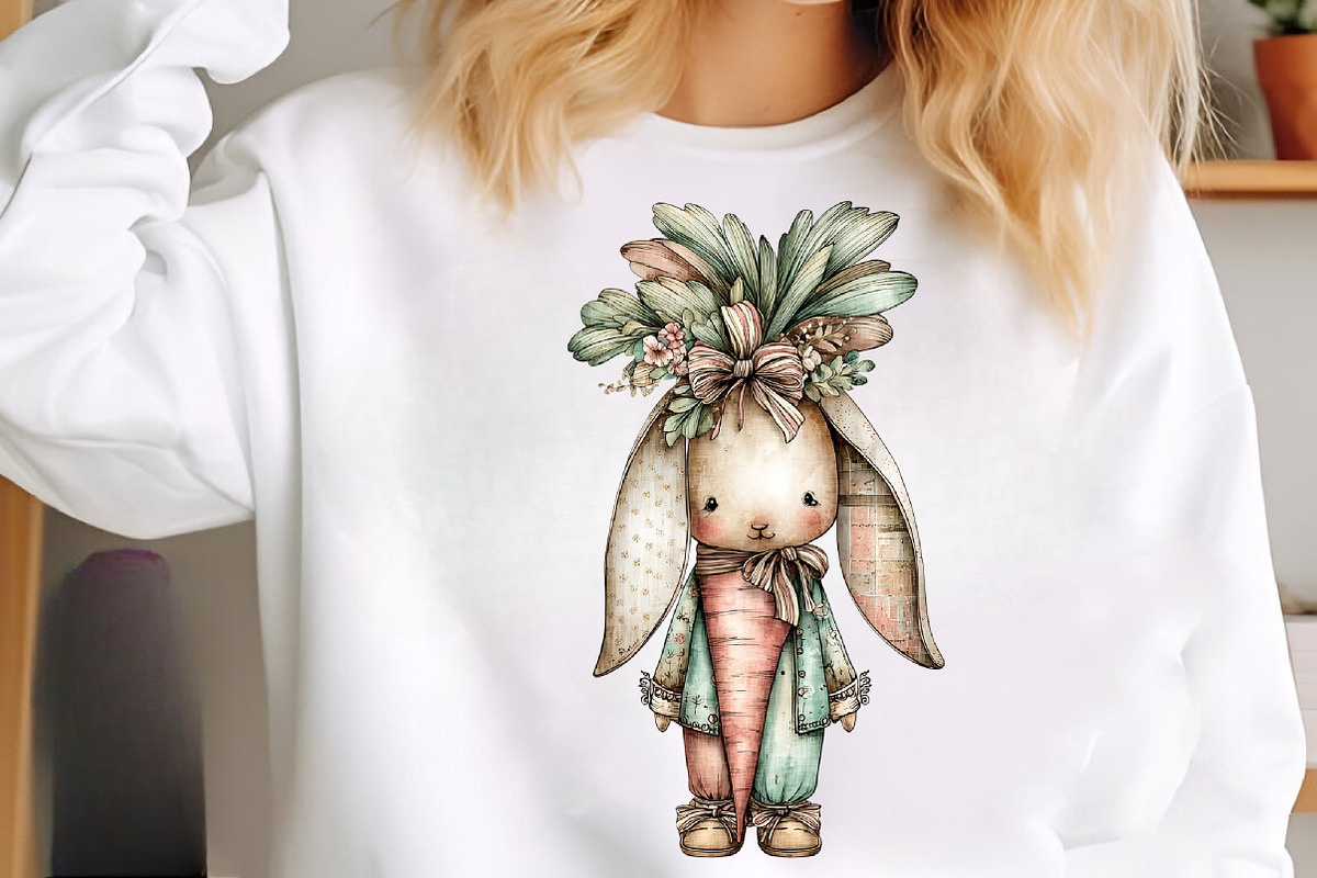 Whimsical easter carrot clipart, an Illustration by SinaCreation (Photo 7 of 11)