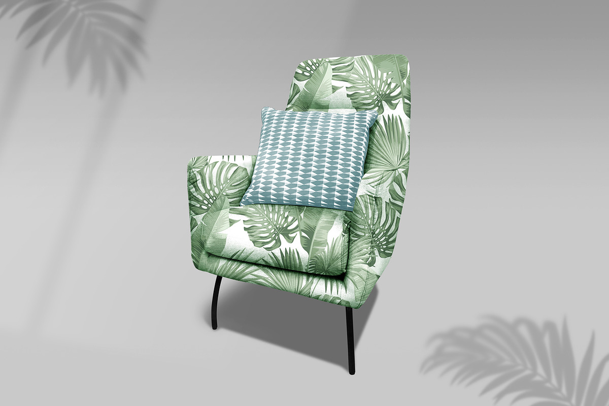 Vector pattern. Tropical leaves., a Pattern Graphic by Anna Smirnova (Photo 5 of 6)