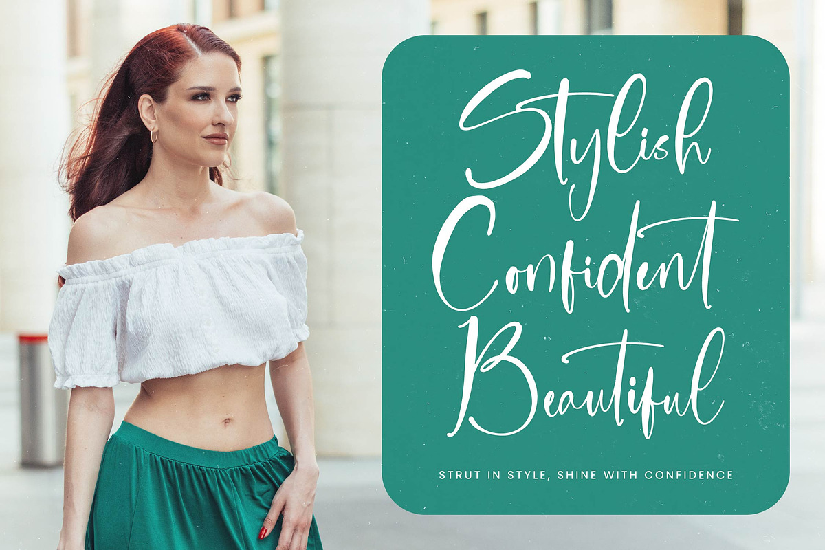 Sanitizer Eticulate Stylish Font, a Script Font by stylishtype.co (Photo 14 of 20)