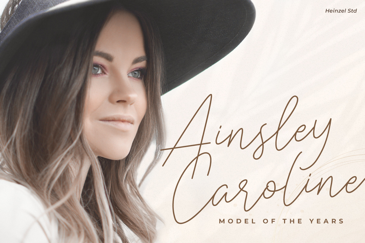 Caramella Modern Script Font preview 2