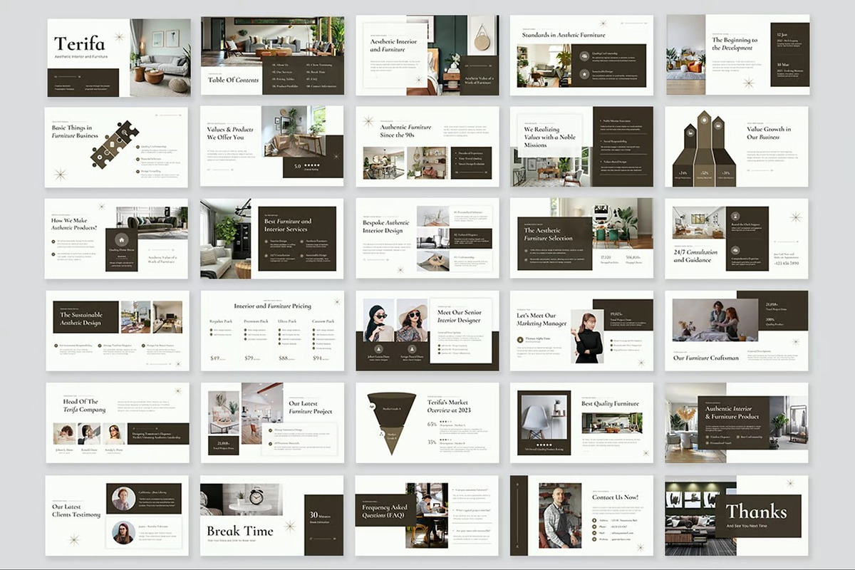 Interior and Furniture Keynote, a Presentation Template by Fit-tee (Photo 10 of 10)