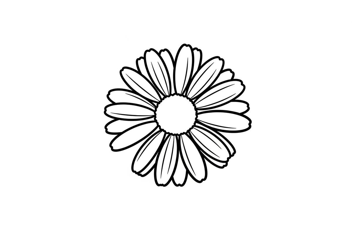 Daisy Flower Line Art Vector Bundle0, an Illustration by jahid234 (Photo 19 of 51)
