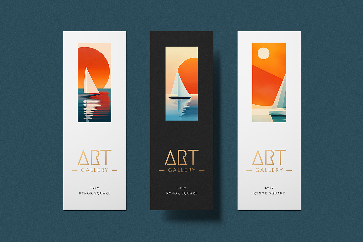 Sunset Sailboat Illustration, a Decorative Illustration by Housui Patterns (Photo 6 of 9)