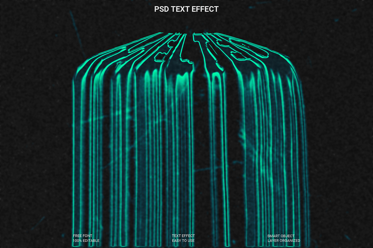 Glowing Lines PSD Text Effect, a Layer Style Add-On by Imamul001