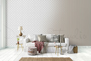 interior PSD, living room photo, a Print Template by HisariDS Mockup Design (Thumbnail 3 of 5)