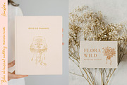 Boho Whimsical Wedding Clipart, an Illustration by Flora Wild Designs (Thumbnail 7 of 10)
