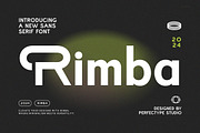 Rimba Modern Sans Serif Font, a Sans Serif Font by Perfectype (Thumbnail 1 of 8)