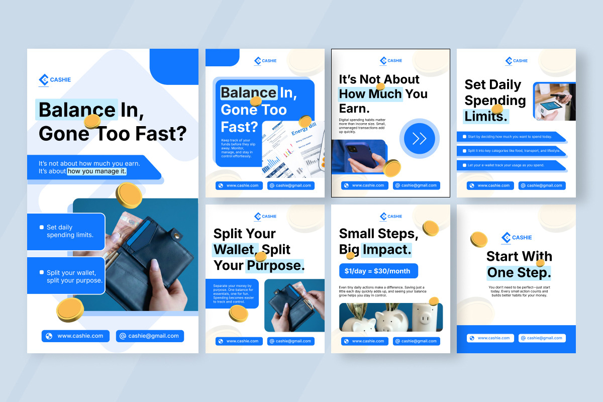 Personal Finance Social Carousel, a Social Media Template by productype1 (Photo 3 of 5)
