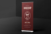 Brown Vintage Barbershop Banner, a Stationery Template by Neermana (Thumbnail 2 of 4)