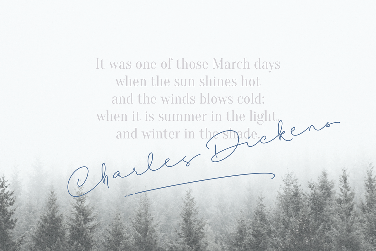 Elista // A Casual Handwritten Font, a Script Font by Walkeren (Photo 12 of 18)