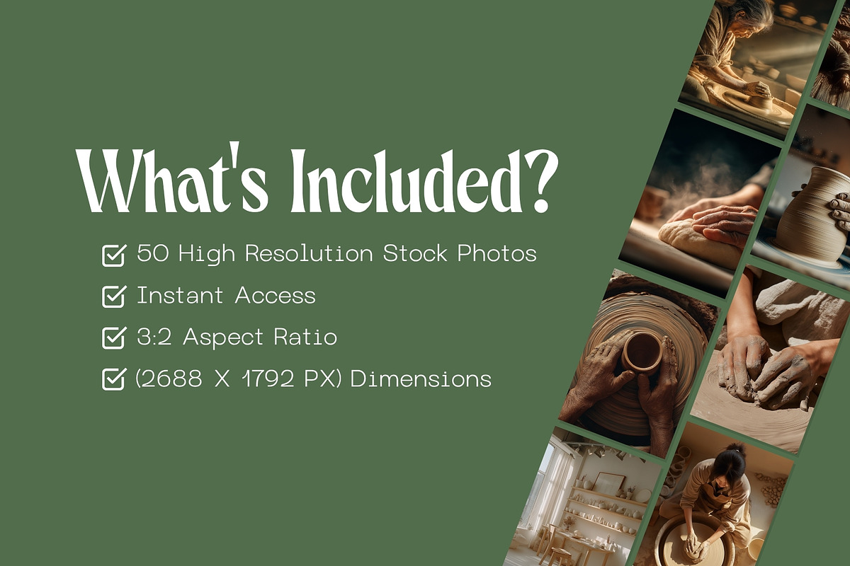 50 Aesthetic Pottery Stock Photos, a Person Illustration by Incomelion (Photo 7 of 13)