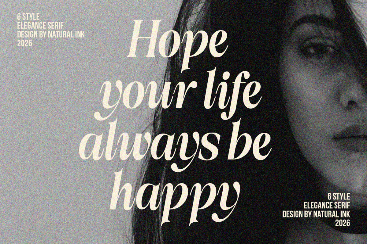 Milver Light Walking | 7 Font, a Serif Font by Natural Ink Studio (Photo 4 of 15)