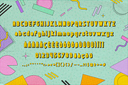 Donut Van | Trio Retro Wave Font, a Sans Serif Font by Ckybe's Corner (Thumbnail 5 of 8)